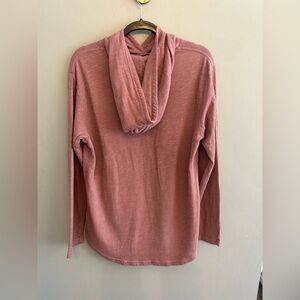 NWOT Goodlife mauve slouchy hoodie size L